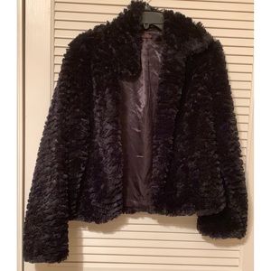 Faux fur jacket